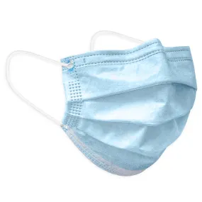 3 Ply Disposable Face Masks with Elastic Ear Loops