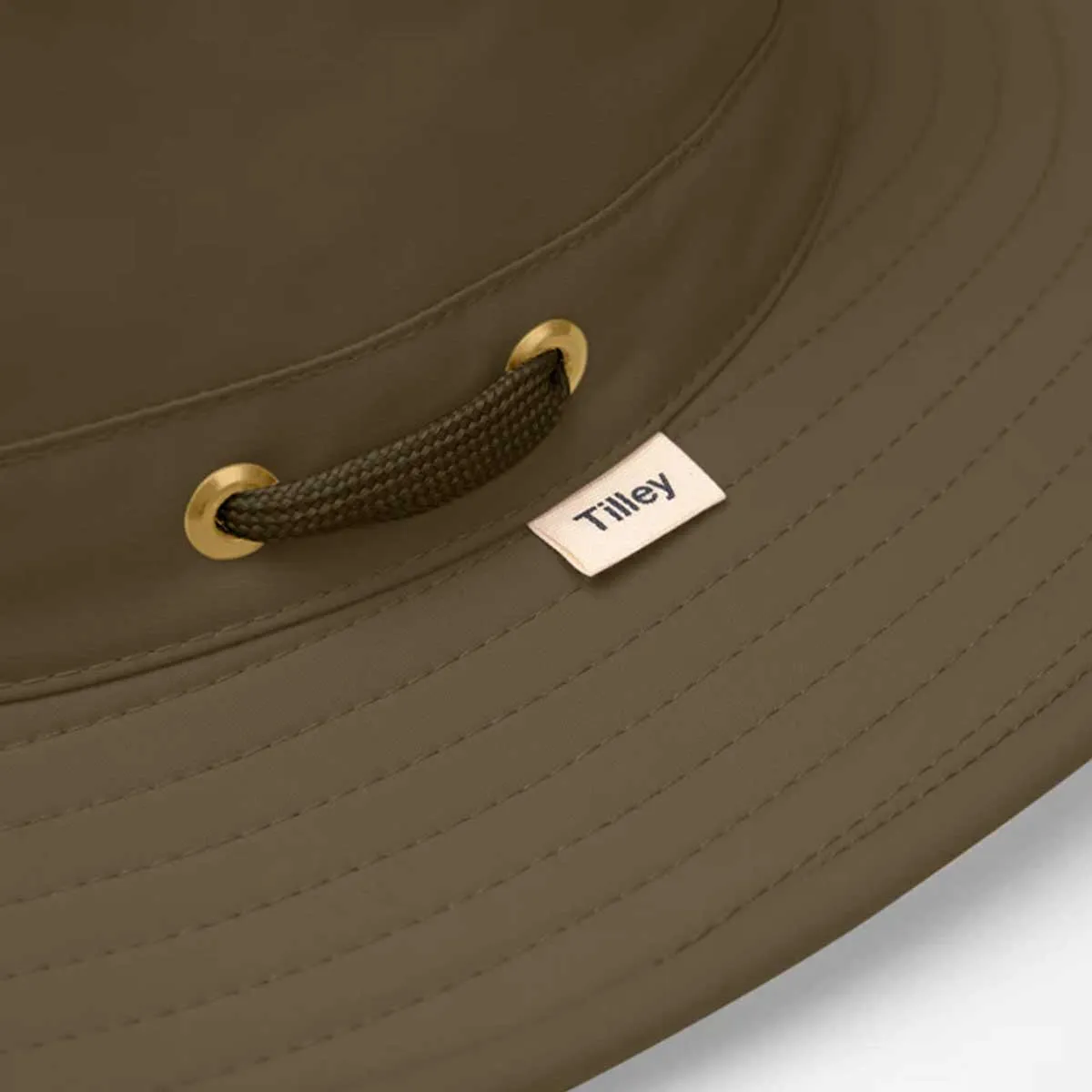 40% OFF TILLEY LTM6 AIRFLO Broad Brim - Olive - Size: 56cm - 7"