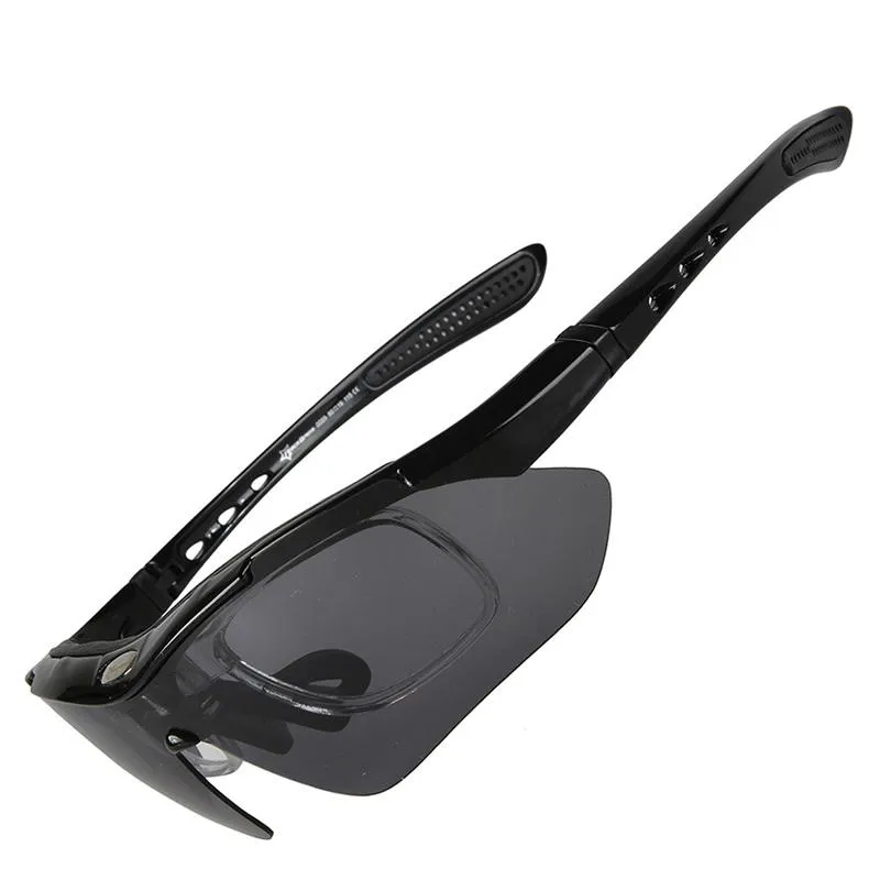 5 lenses Professional Polarized TR90 Sun Glasses