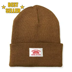 #630 Made in USA Beanie Round House Logo