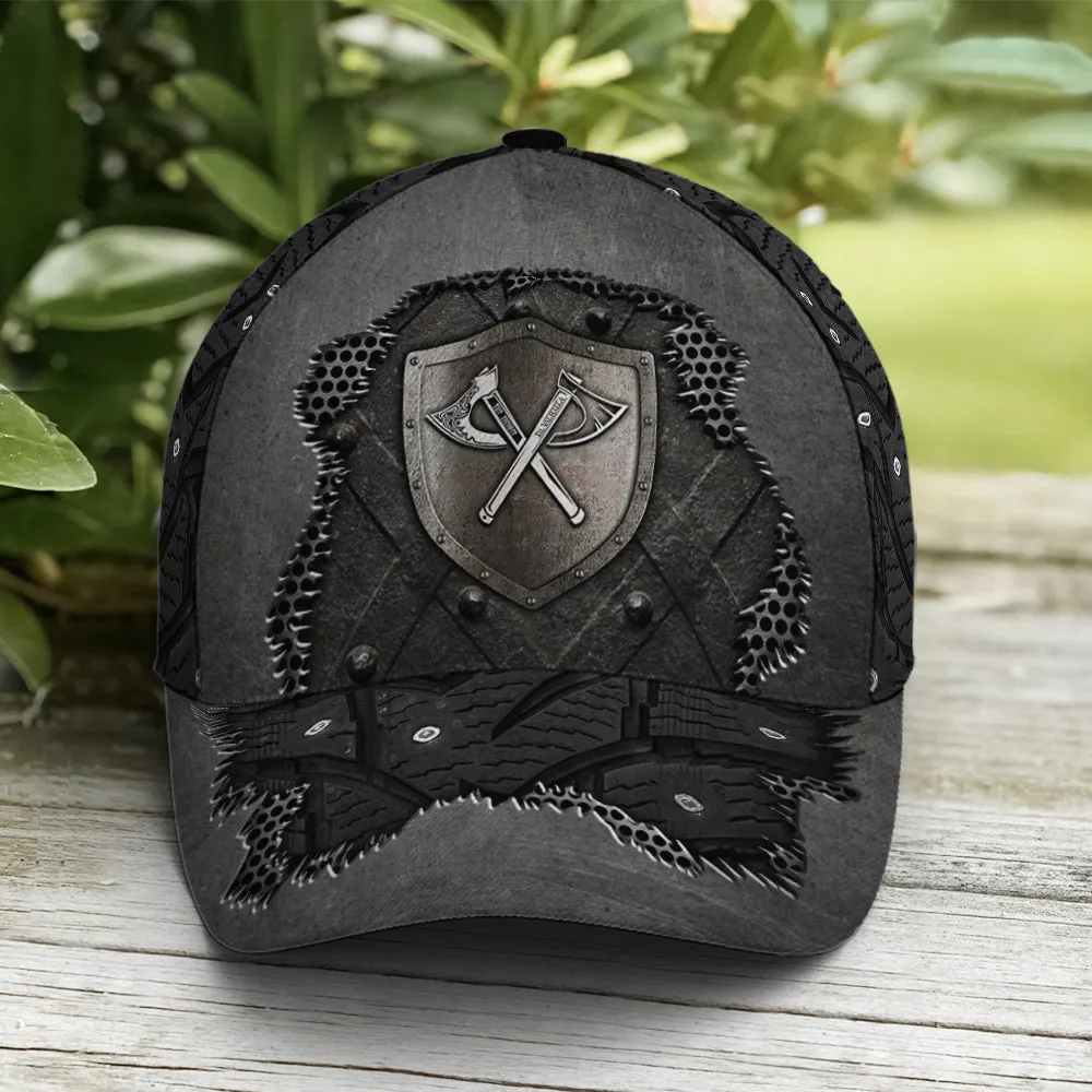 Axes And Shield Viking Theme Baseball Cap Coolspod