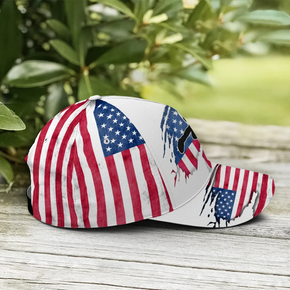 Baseball Cap For Boxing Lovers US Flag Pattern Coolspod