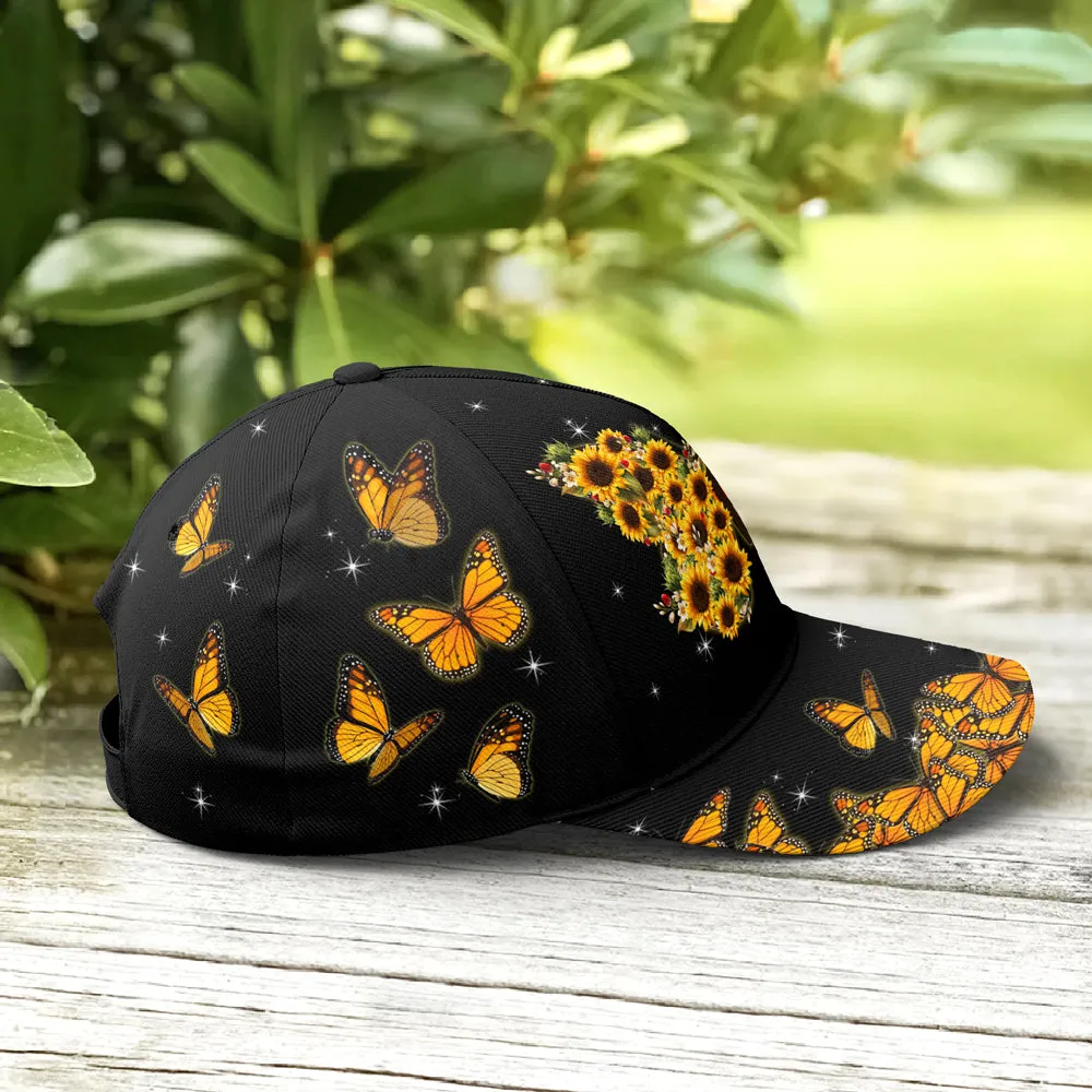 Baseball Cap For Butterflies Lovers Monarch Butterfly Design Coolspod