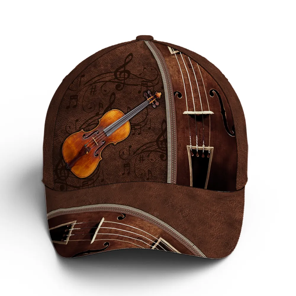 Baseball Cap For Violin Lovers Classic Leather Coolspod