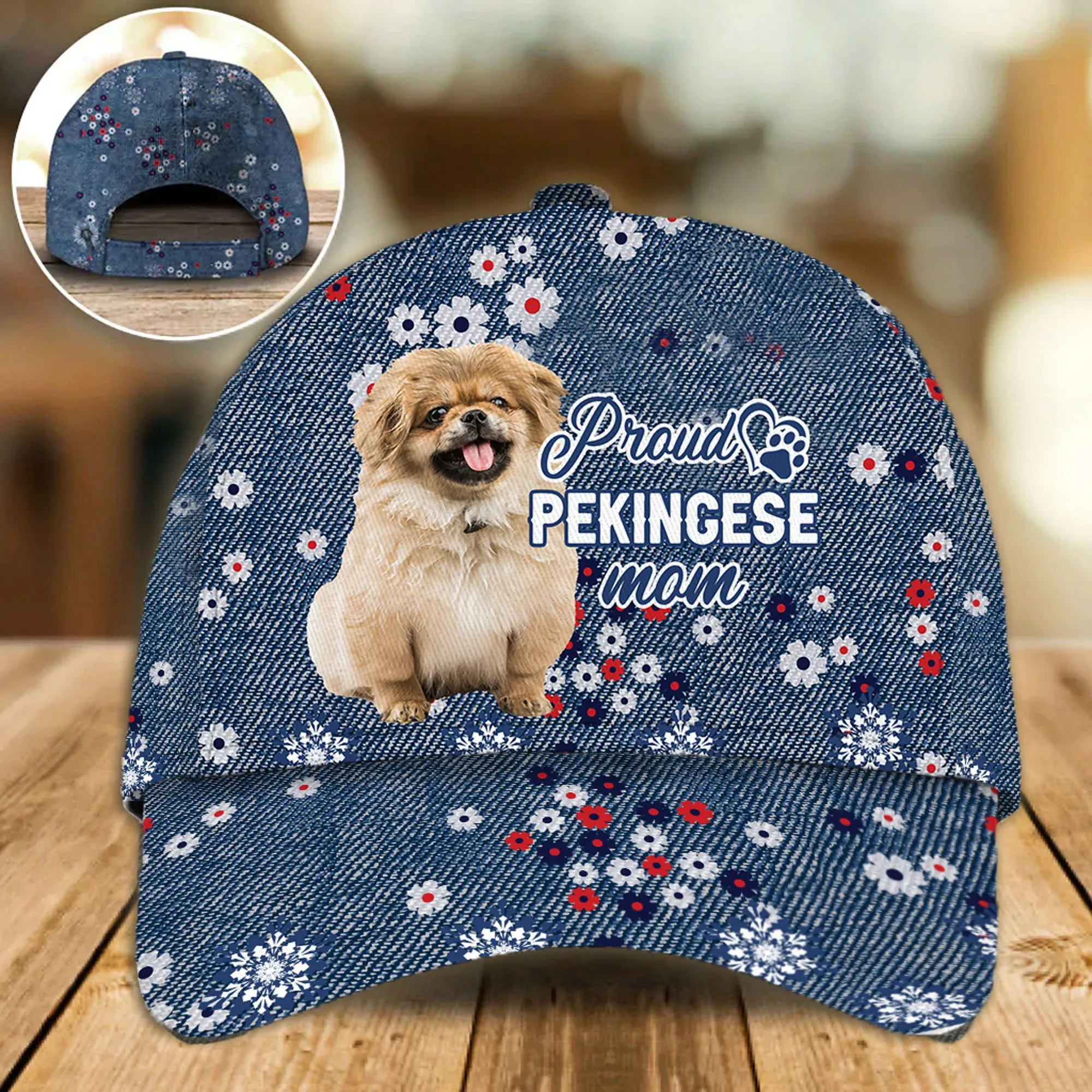 Baseball Cap Hat For Dog Mom, Proud Dog Mom Cap Hat, Women Classic Cap Hat, Gift For Dog Lovers