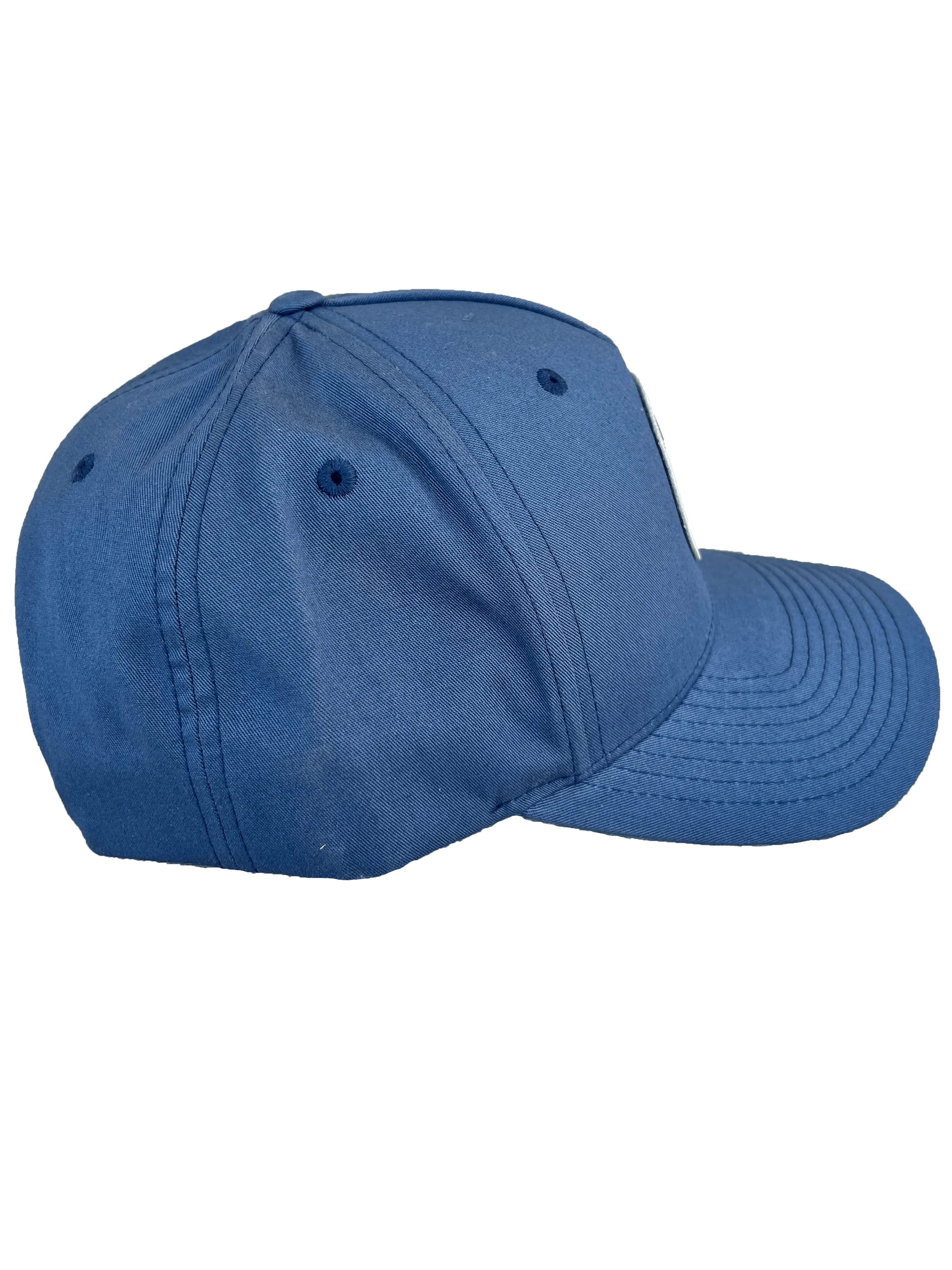 Beach Wave Snapback Hat (Light Navy)