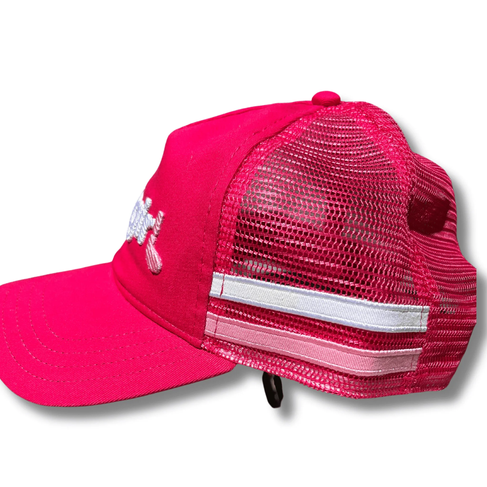 Birdie Girl Snapback Hat with Trucker Mesh