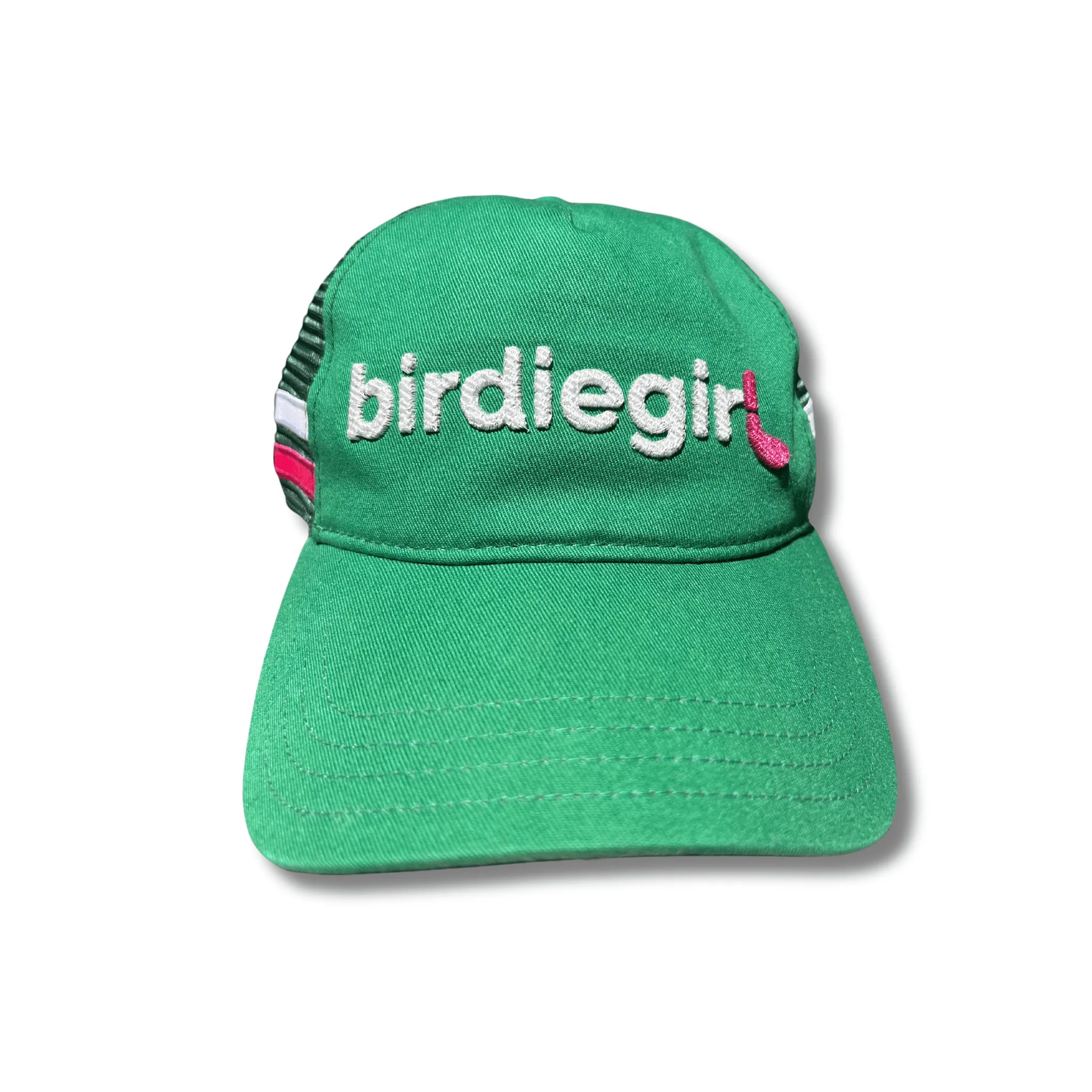 Birdie Girl Snapback Hat with Trucker Mesh