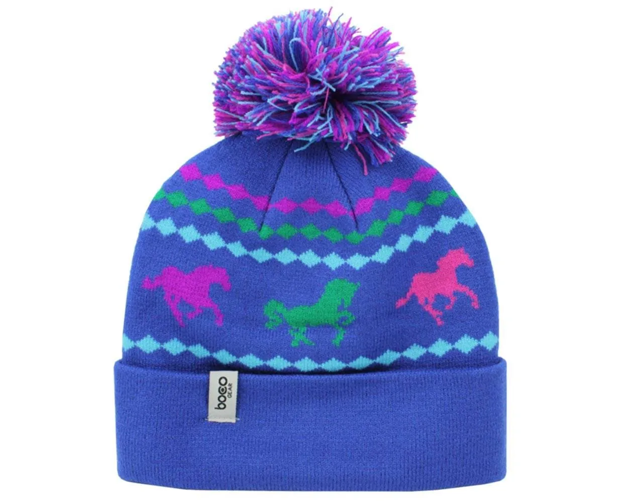 Breyer Blue Pom-Pom Winter Hat