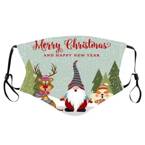 Christmas Friends Reusable Mask