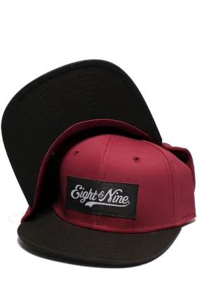 Classic Scarlet Strapback Baseball Hat