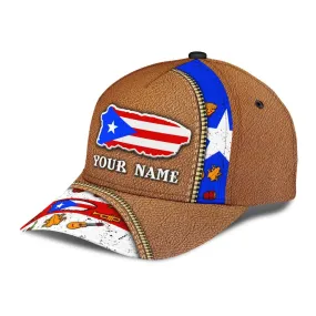 Customized Puerto Rico Cap, Classic Cap Hat For Puerto Rico Friends