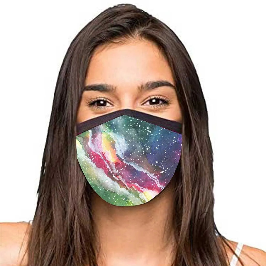 Face Masks Reusable Washable Set Of 2 -Nebula