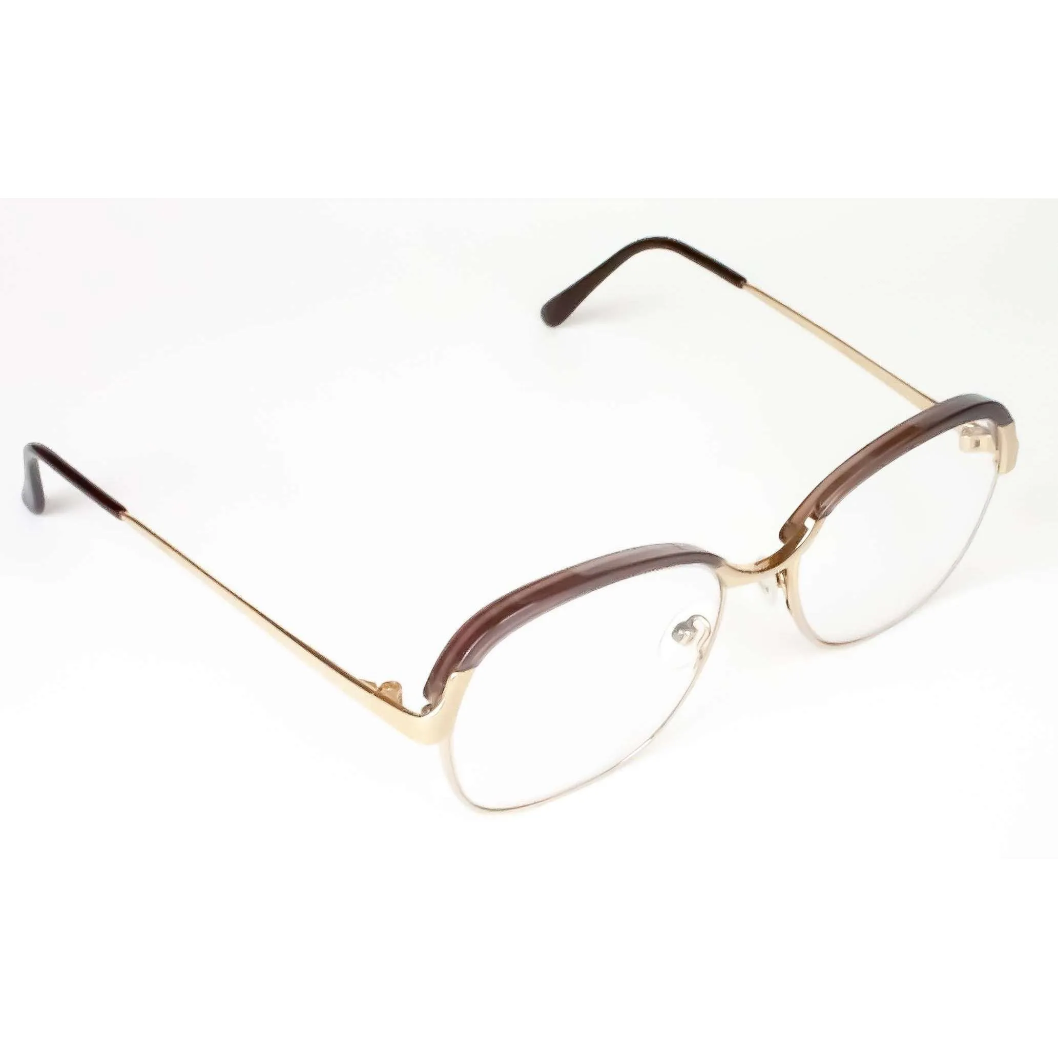 Fauna Gold Round Glasses