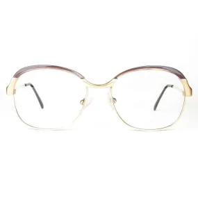 Fauna Gold Round Glasses