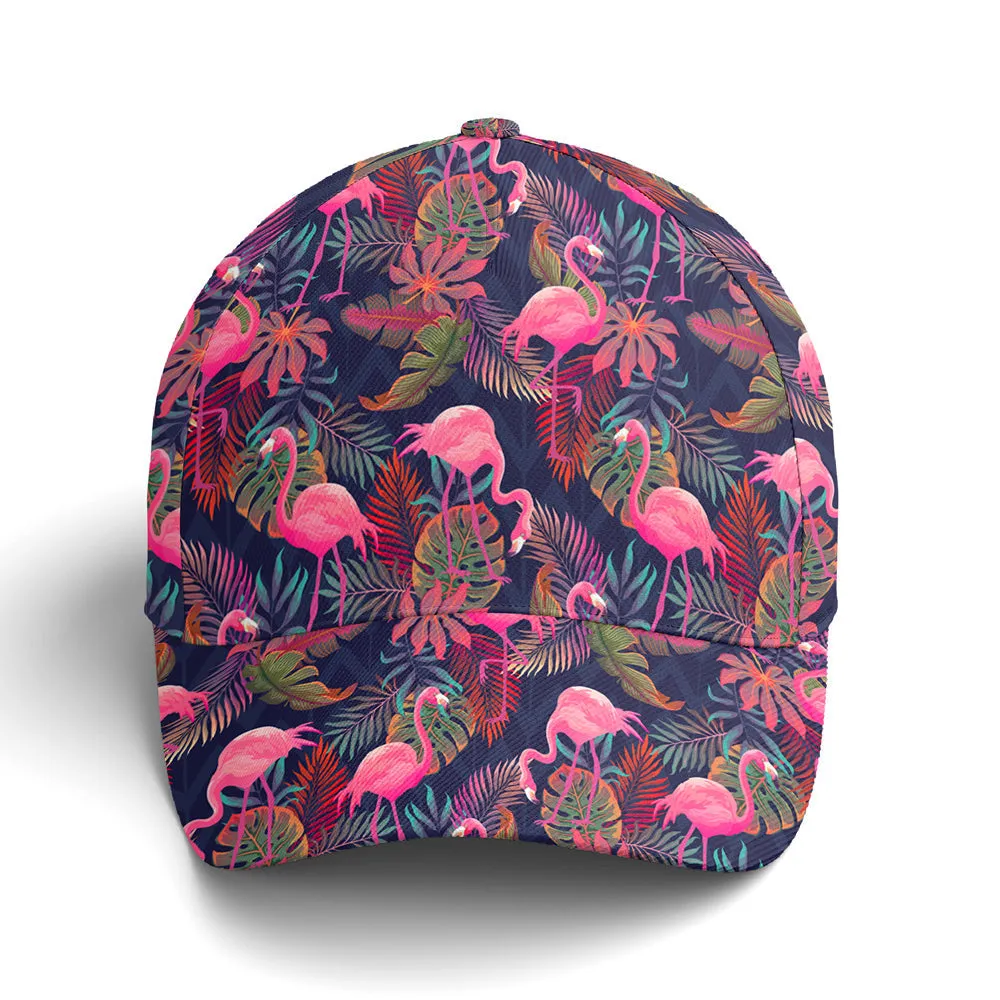 Flamingo Tropical Pattern Baseball Cap Coolspod