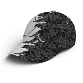 Golf Skull Pattern Baseball Cap Coolspod