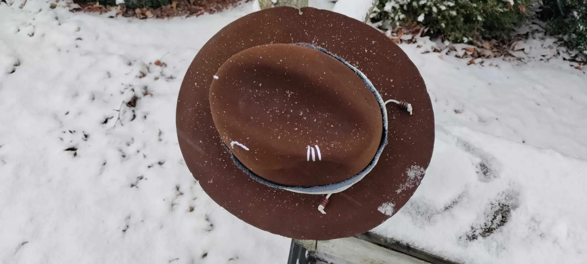 Guerra 1855 Fur Felt Fedora - Restyled/Distressed