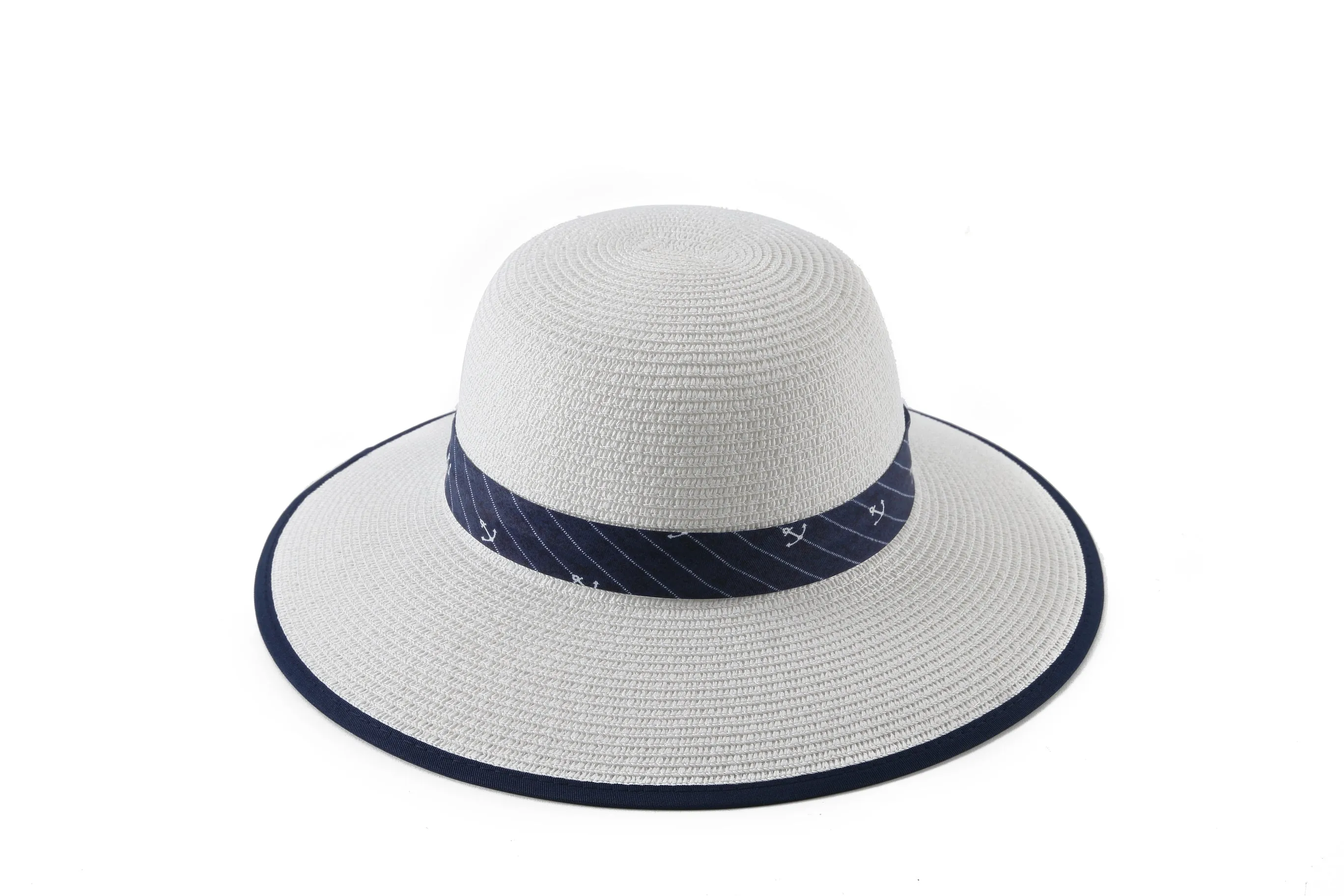 Hat Round Marigold White