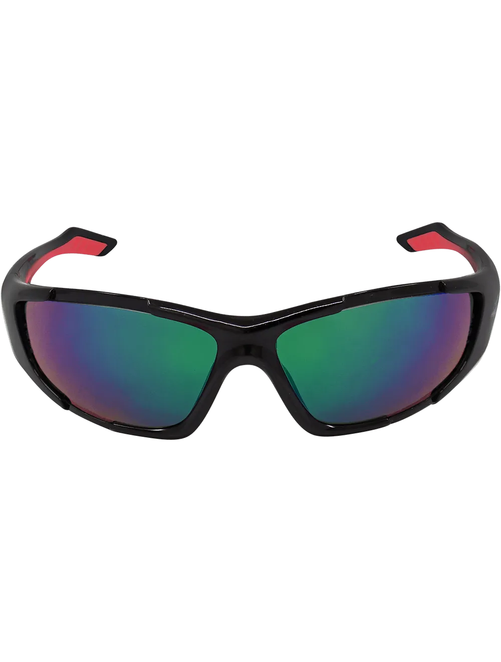 Javelin™ Green Mirror Polarized Lens, Shiny Black Frame Safety Glasses - BH1251612