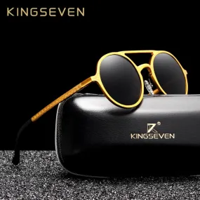 KINGSEVEN Vintage Men's Polarized Driving Glasses