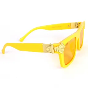 Louis Vuitton Classic Crested Yellow Sunglasses