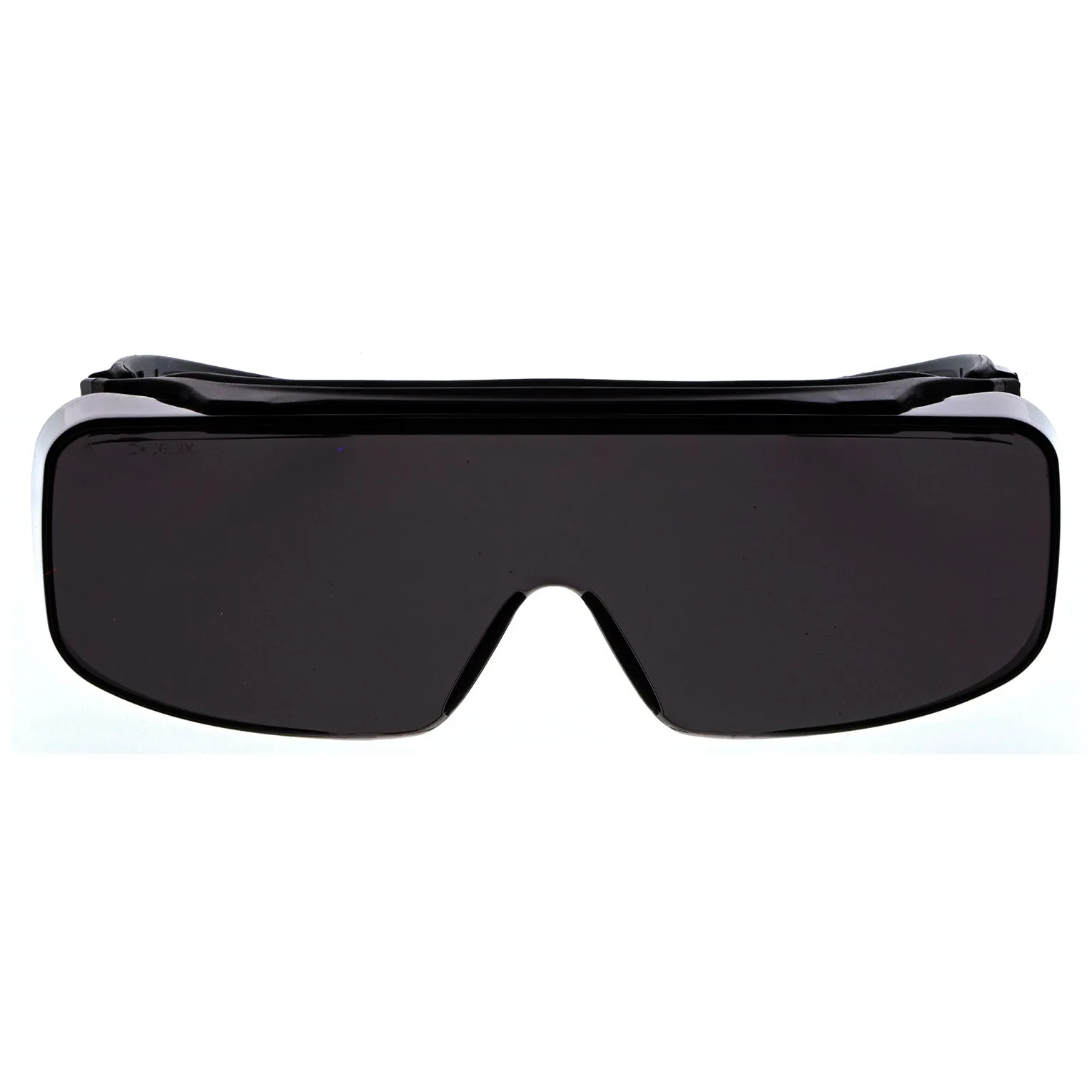 MCR Safety Klondike OTG Safety Glasses - Black Frame - Gray MAX6 Anti-Fog Lens - OG212PF