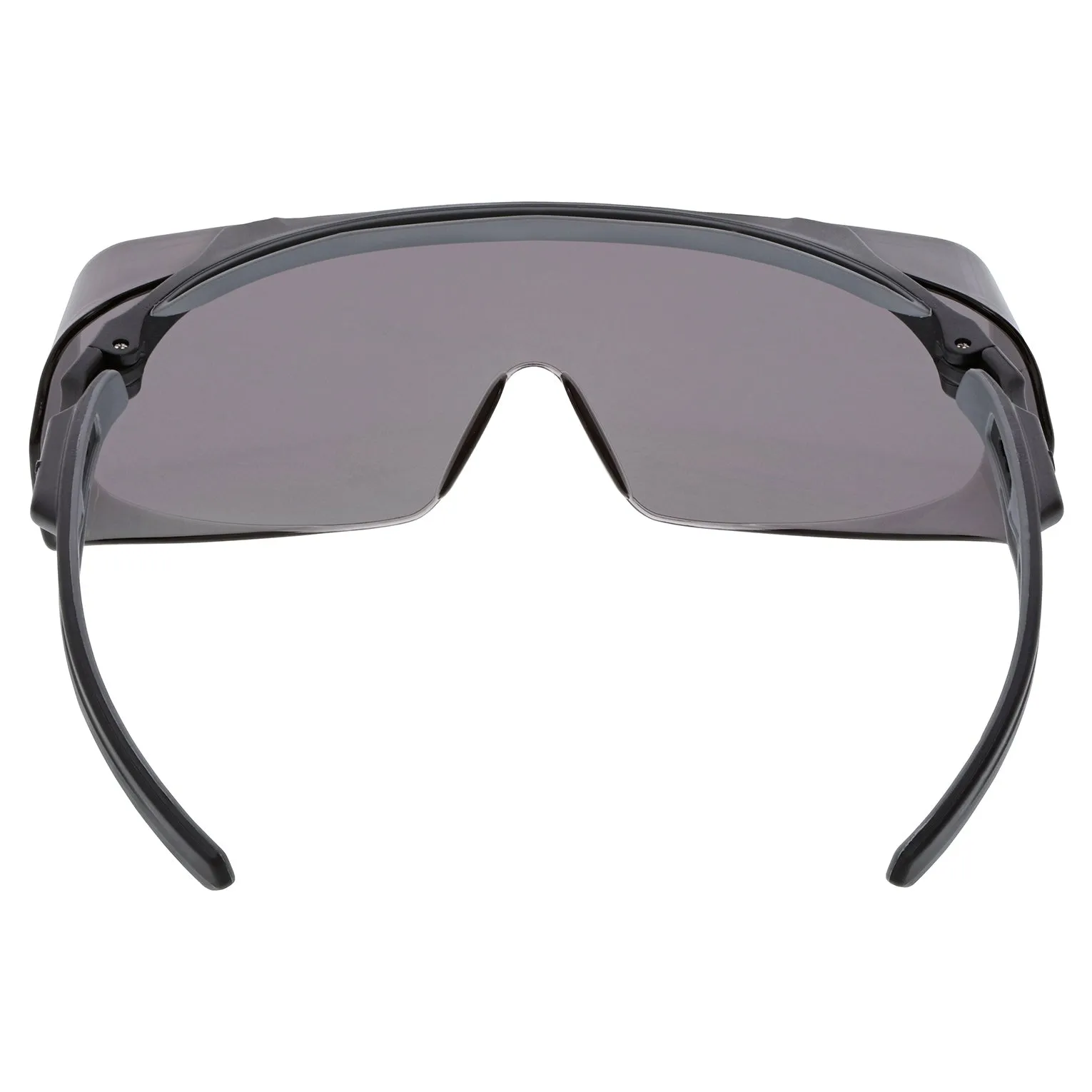 MCR Safety Klondike OTG Safety Glasses - Black Frame - Gray MAX6 Anti-Fog Lens - OG212PF