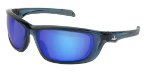 MCR Safety SwaggerUD1 Dark Blue, Blue Dmd Polarized