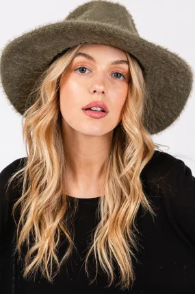 Olive Fairbanks Fuzzy Fedora