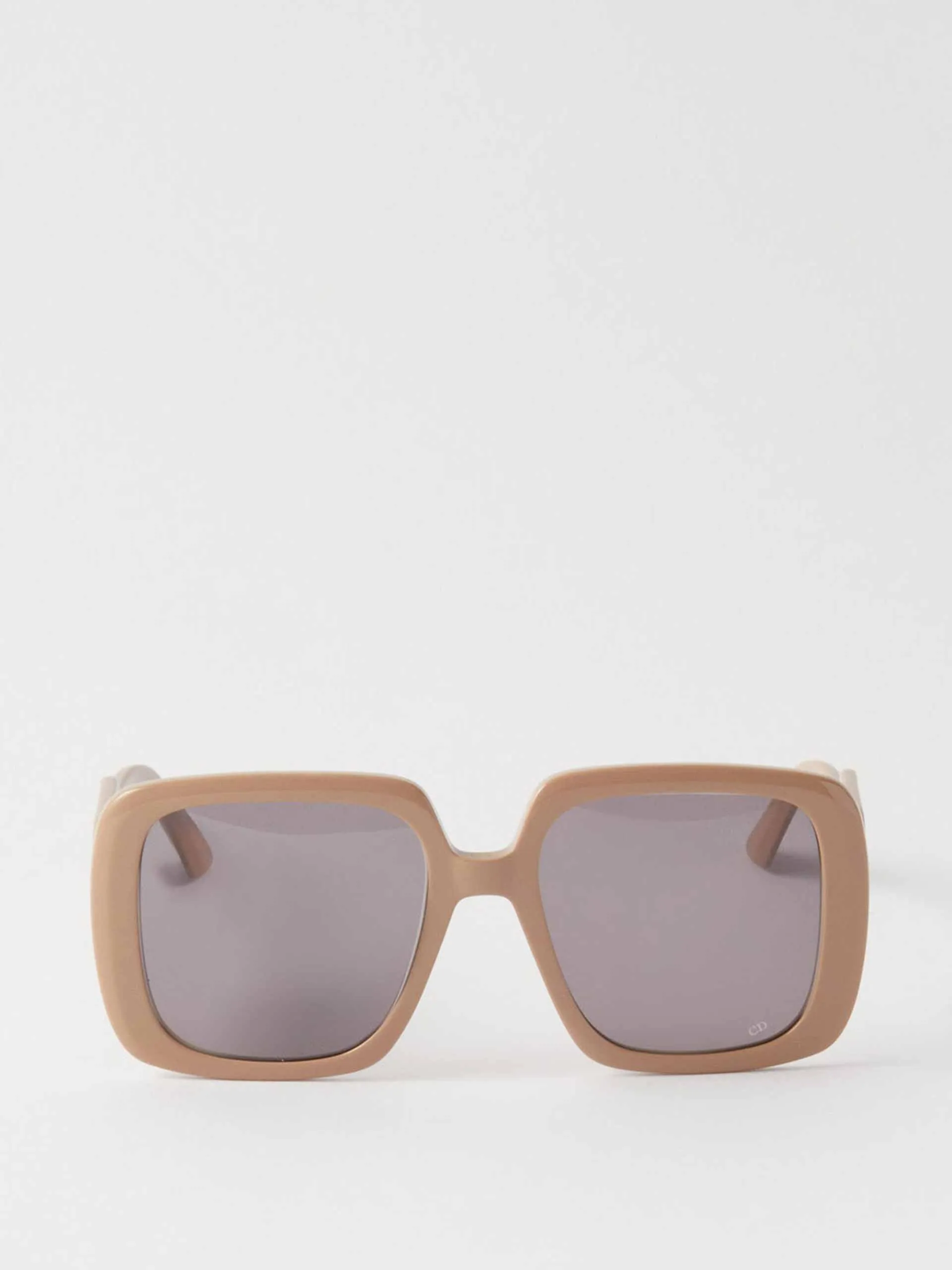 Oversized square acetate sunglasses