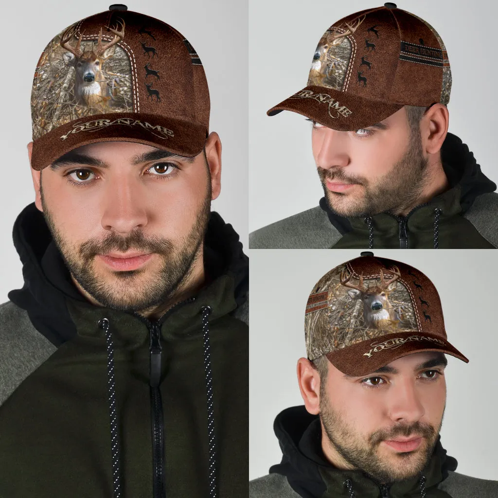 Personalized Bow Hunting Classic Hat Cap, Baseball Cap Hat For Hunter, Deer Hunting Cap Hat