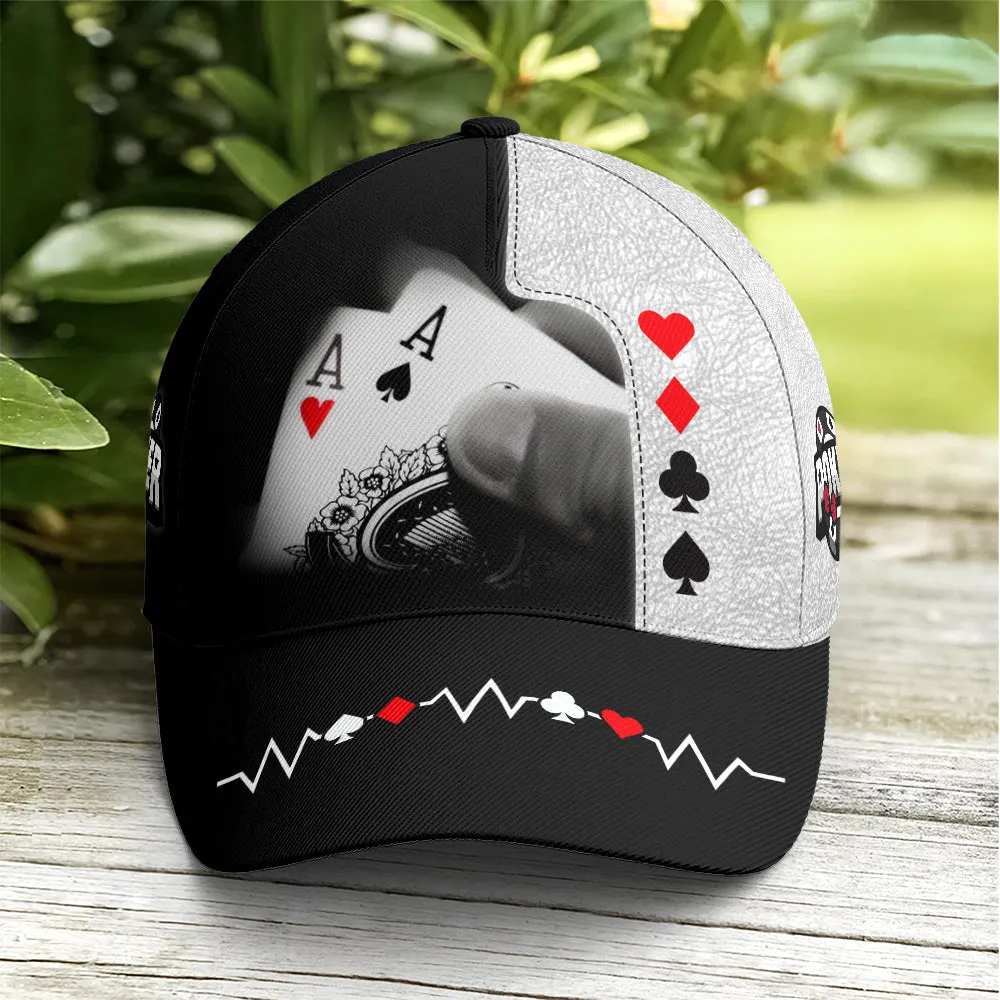 Poker The Aces Classic Leather Baseball Cap Coolspod