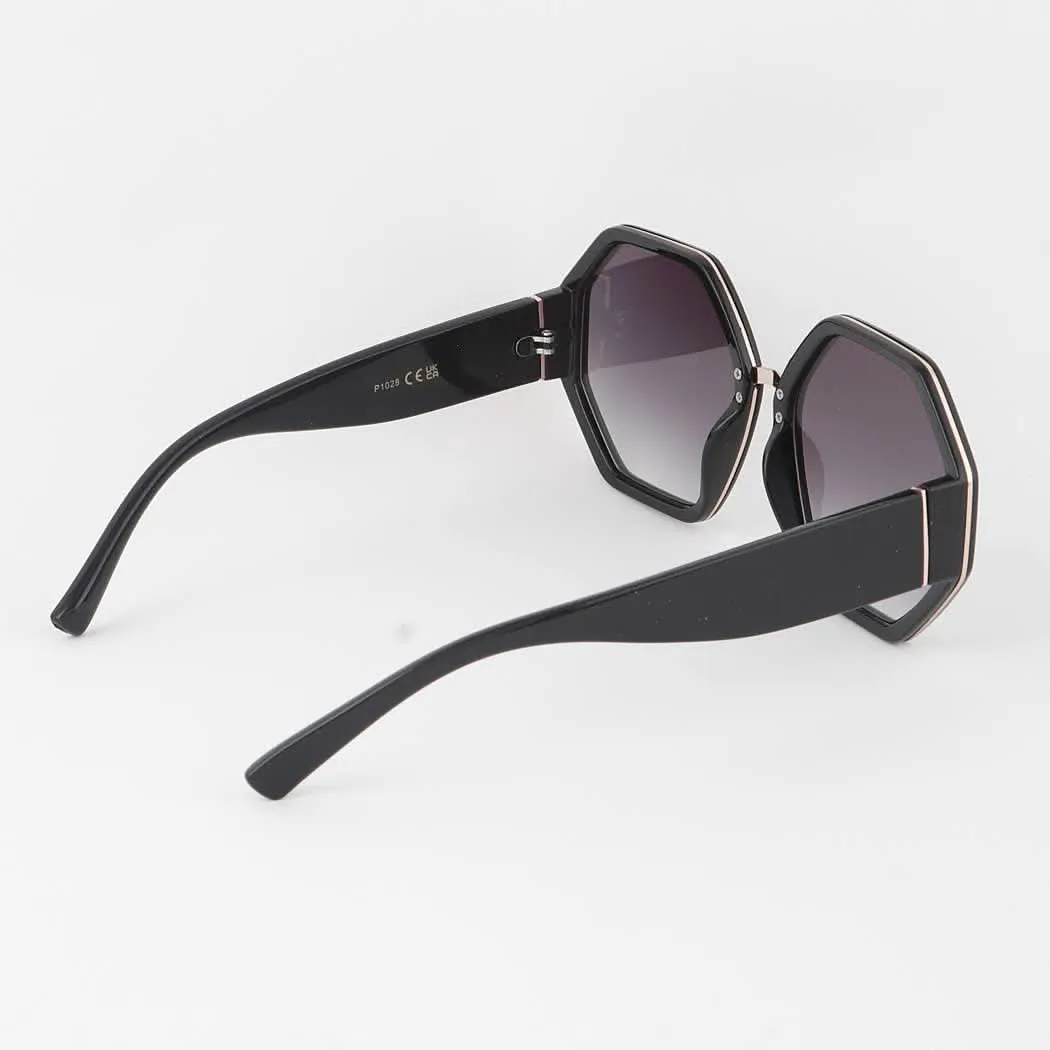 Polarized Geometric Sunglasses