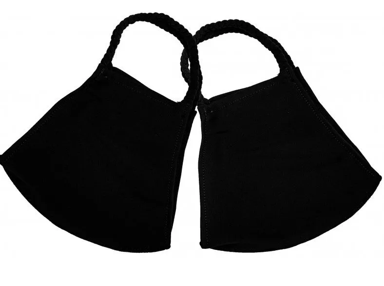 Pom Masks by Pomchies - Solid Black / Solid Black