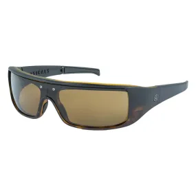 POPGEAR | Polarized, Matte Black Tortoise, Brown Lens