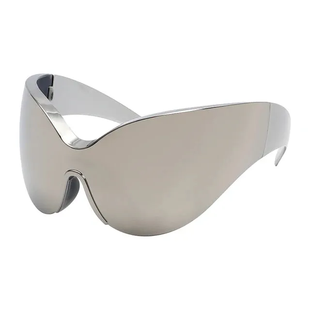 Pre Order:  Avant-Garde Oversized Shield Sunglasses