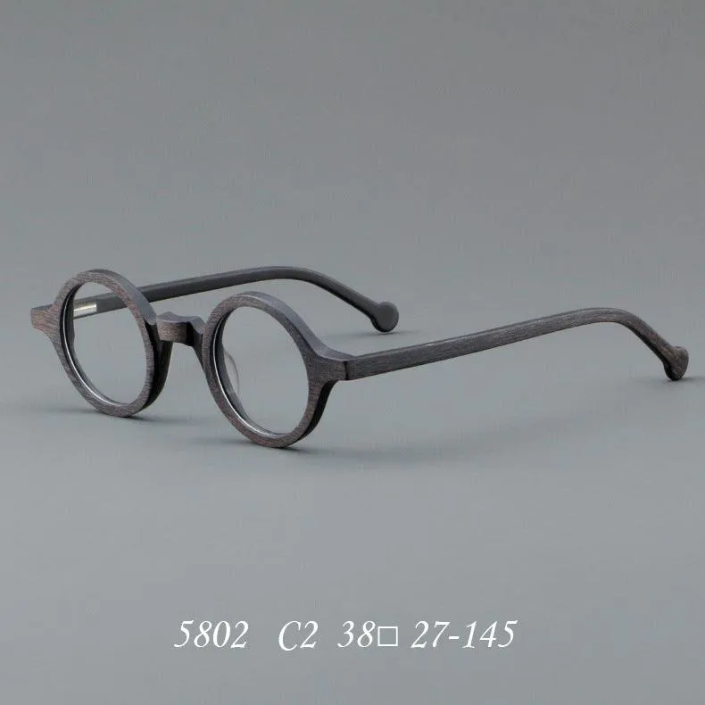 Retro Round Acetate Eyeglasses A5802