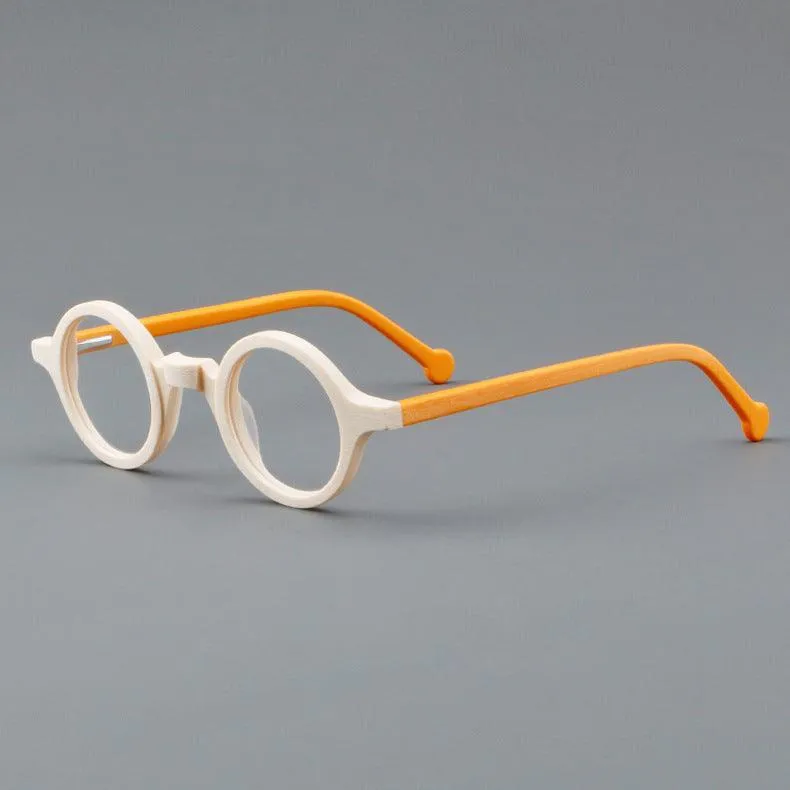 Retro Round Acetate Eyeglasses A5802