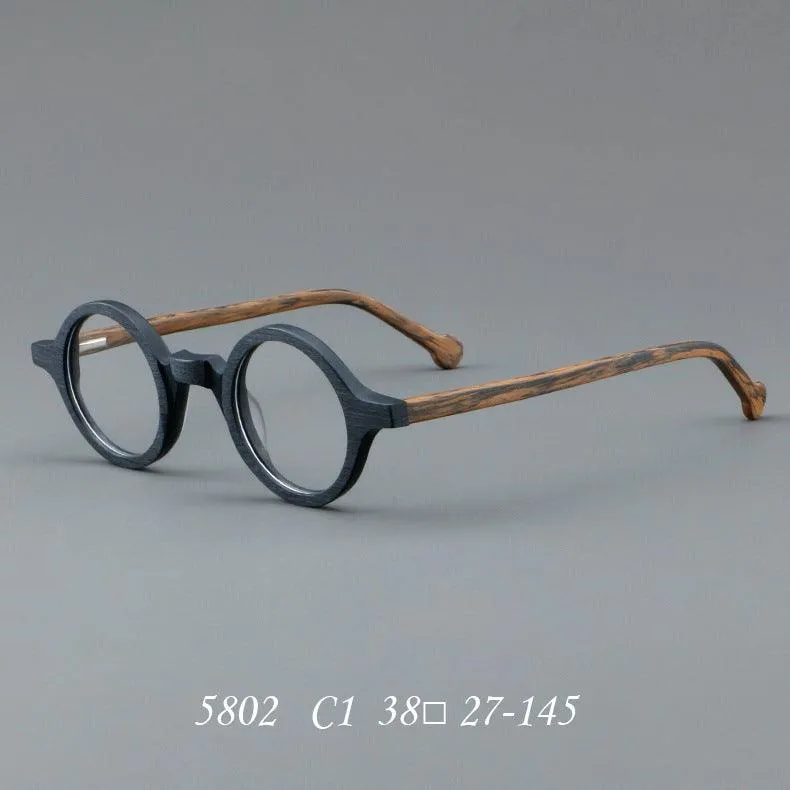 Retro Round Acetate Eyeglasses A5802