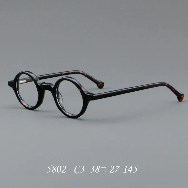 Retro Round Acetate Eyeglasses A5802