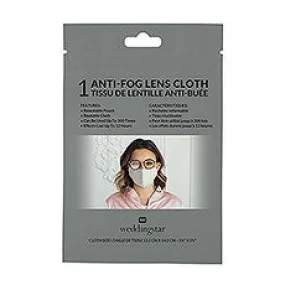 REUSABLE ANTI-FOG EYEWEAR LENS CLOTH