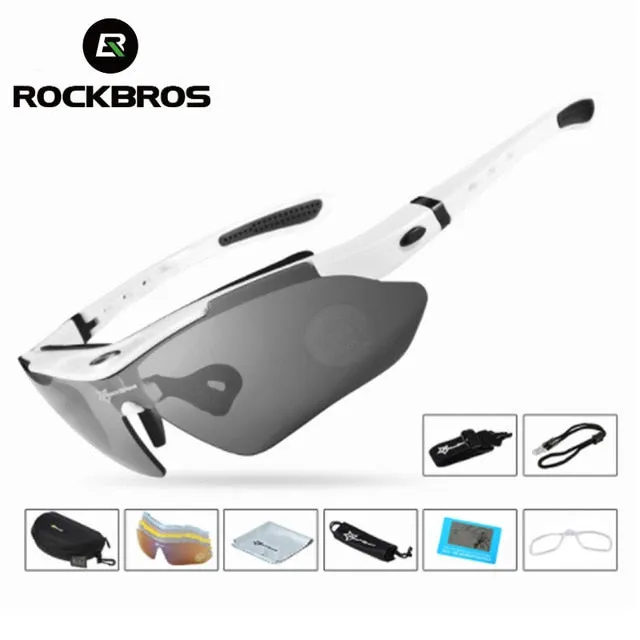 ROCKBROS Polarized Sports Men Sunglasses Road Cycling Glasses