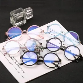 Round Glasses With Thick Frame