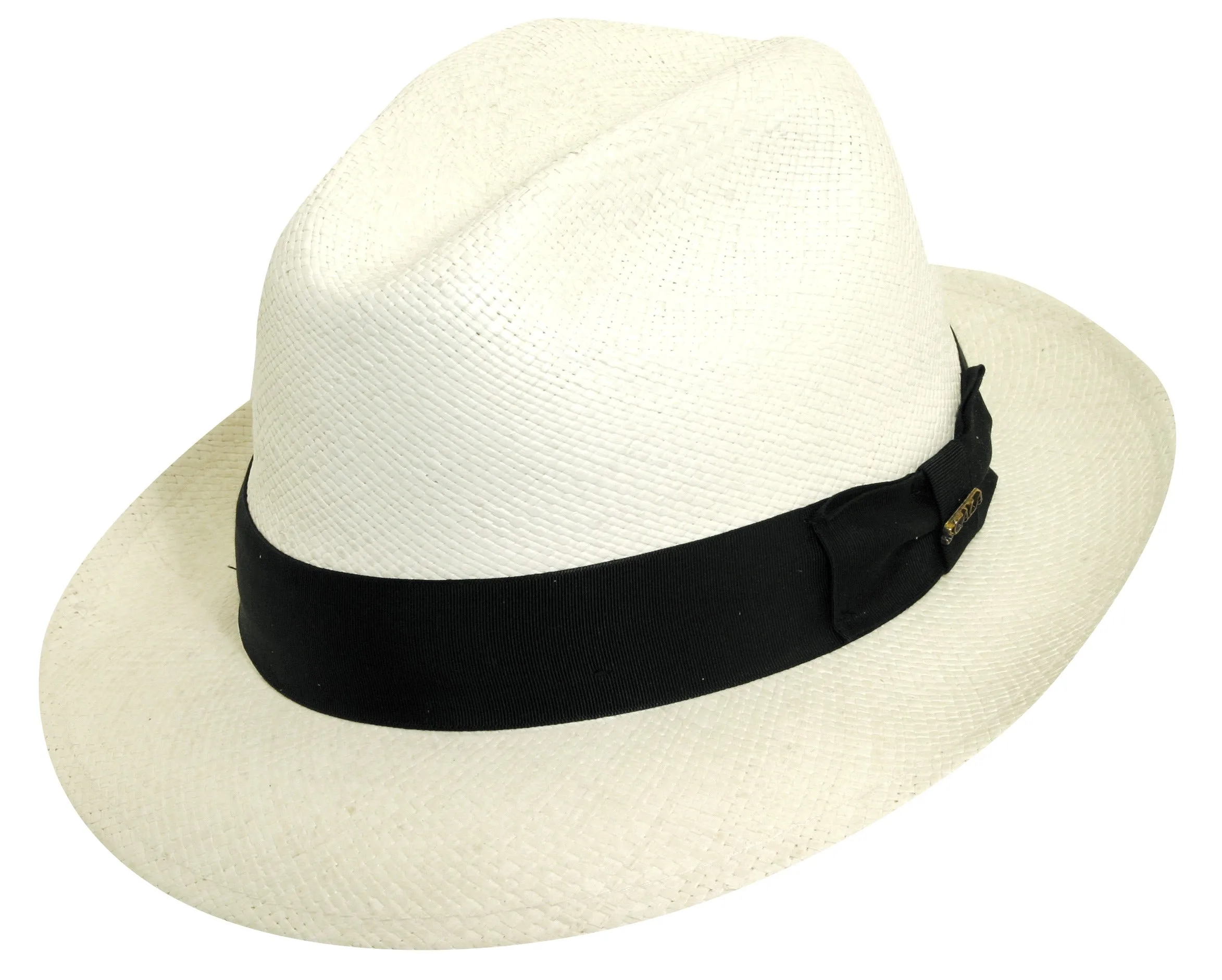 Scala Napa Grade 3 Panama Snap Brim Fedora