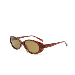 //Style 056// Vintage Standard 90s Bel Aire Oval Sunglasses - Tortoise/Brown