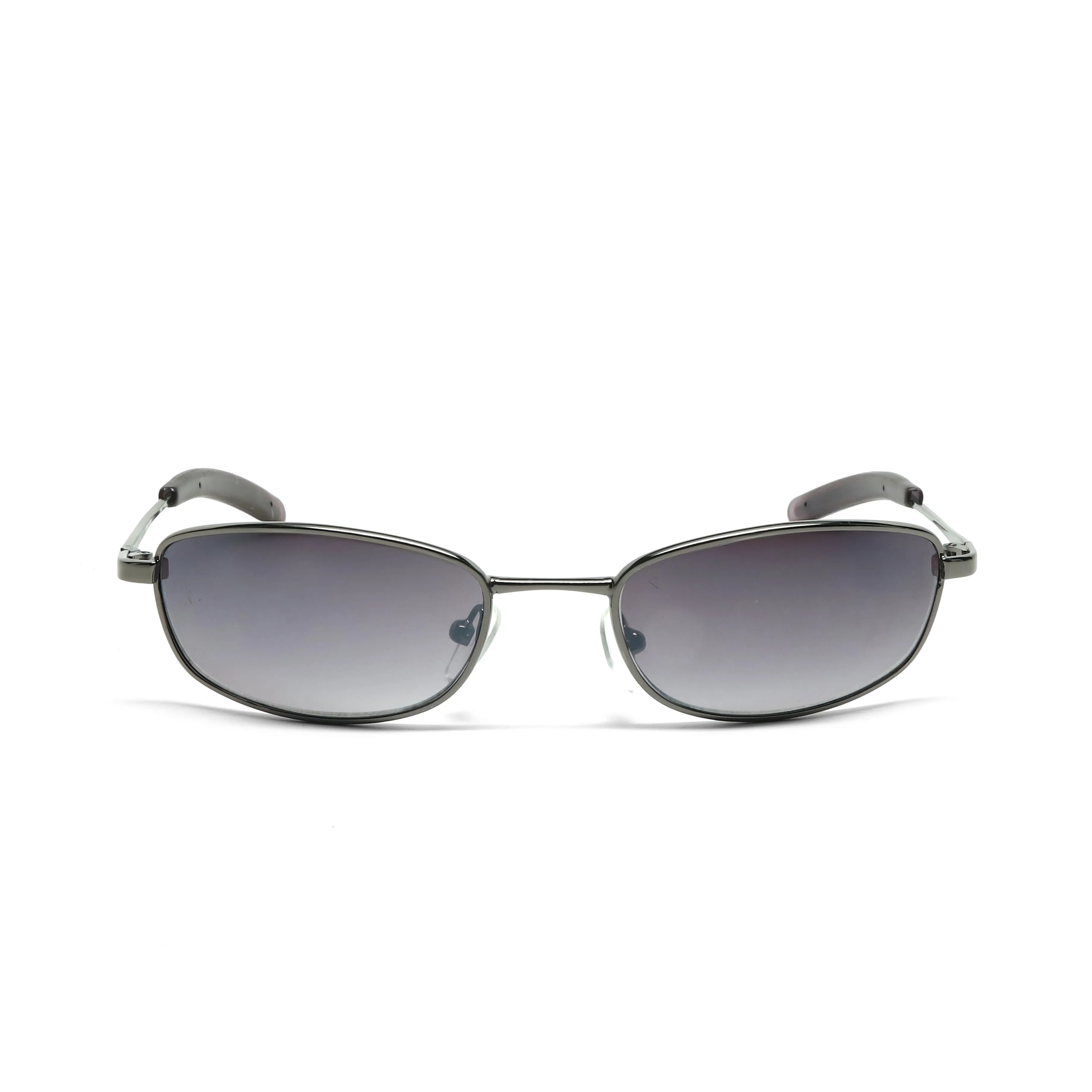 //Style 912// Vintage 90s Wire Oval Frame Sunglasses - Grey