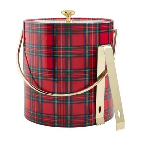 Tartan Ice Bucket Set BY MUD PIE