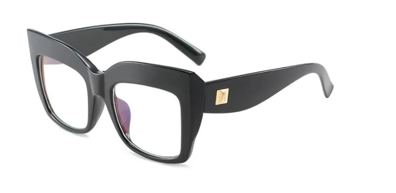 TEEK - Square Oversized Obvious Eyeglasses