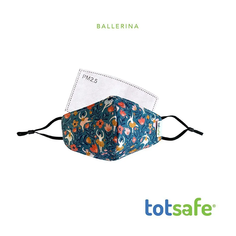 Totsafe Lifestyle Mask: Ballerina w/ 3 Filters